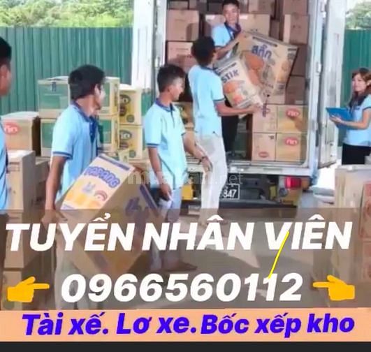 CẦN TUYỂN lao động phổ thông } tài xế tải nhẹ / phụ lơ xe / phụ kho