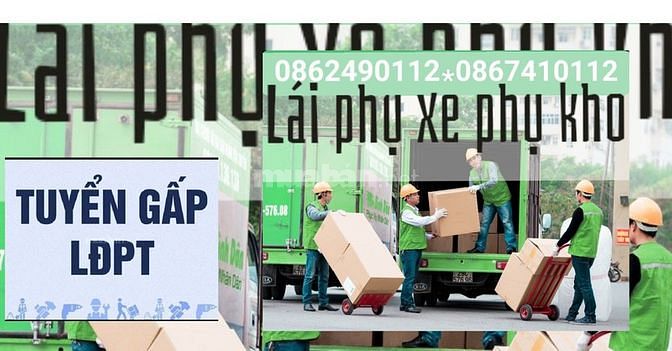 Hệ thống kho bãi siêu thị gia lai tuyển tài xế, phụ xe