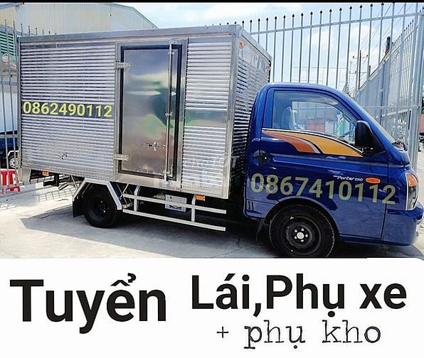 TÌM lao động phổ thông làm tại gia lai: tài xế- phụ xe - phụ kho
