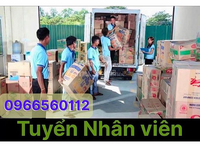 Tuyển dụng :lái xe /Phụ lơ xe / Phụ kho xếp hàng siêu thị